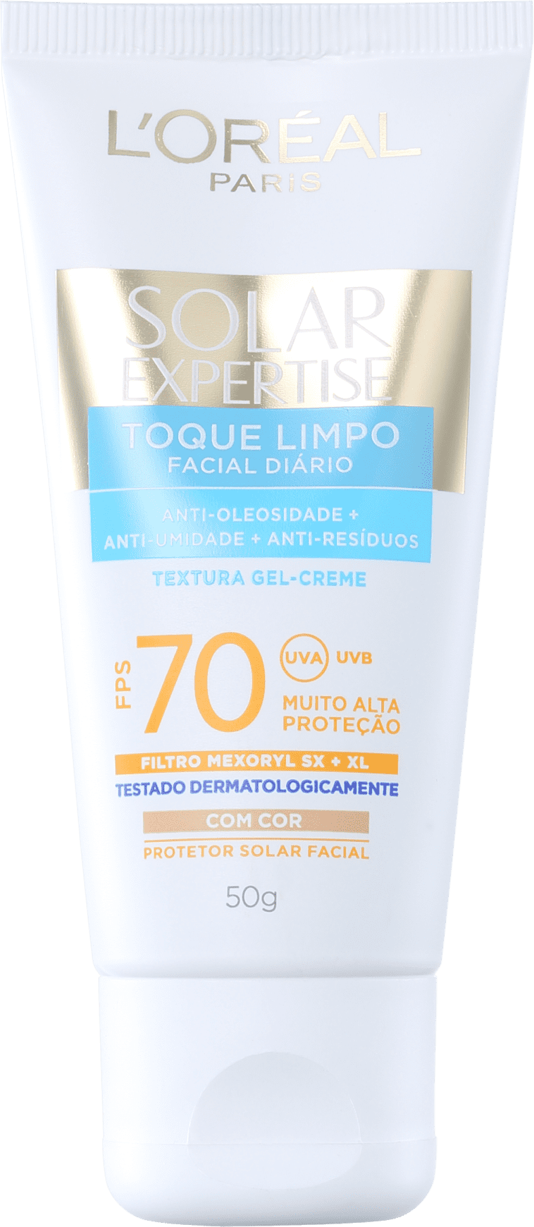 L'Oréal Paris Solar Expertise Toque Limpo FPS 70 - Protetor Solar com Cor 50g