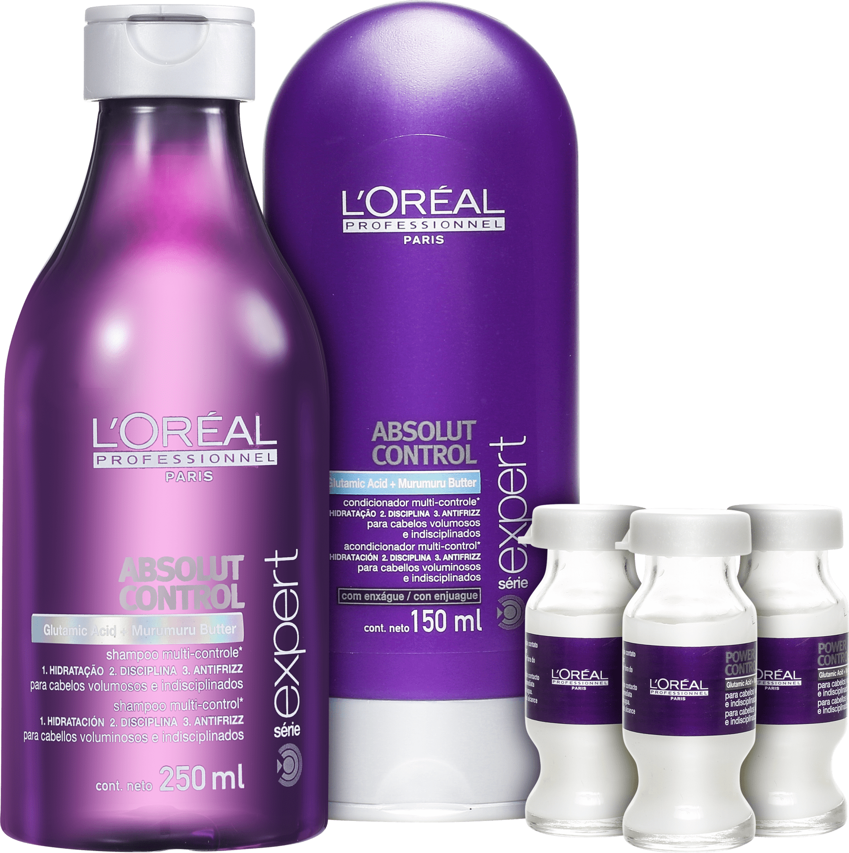 Kit L'Oréal Professionnel Expert Absolut Control Treatment (3 Produtos)