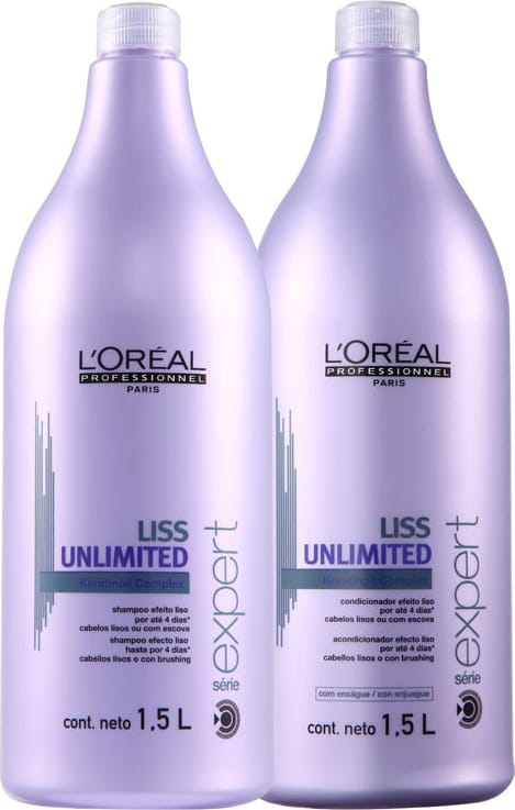 Kit L'Oréal Professionnel Expert Liss Unlimited Salon (2 Produtos)