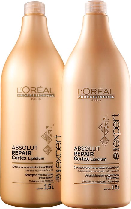 Kit L'Oréal Professionnel Expert Absolut Repair Cortex Lipidium Salon (2 Produtos)