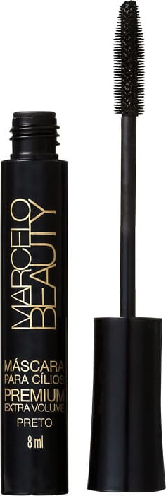 Marcelo Beauty Premium Extra Volume Preto - Máscara para Cílios 8ml