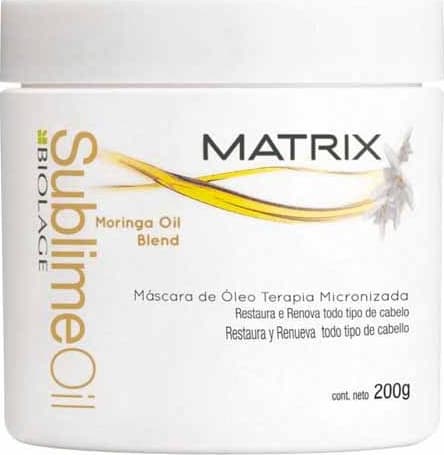 Matrix Biolage Sublime Oil Máscara de Óleo Terapia - Tratamento 200g