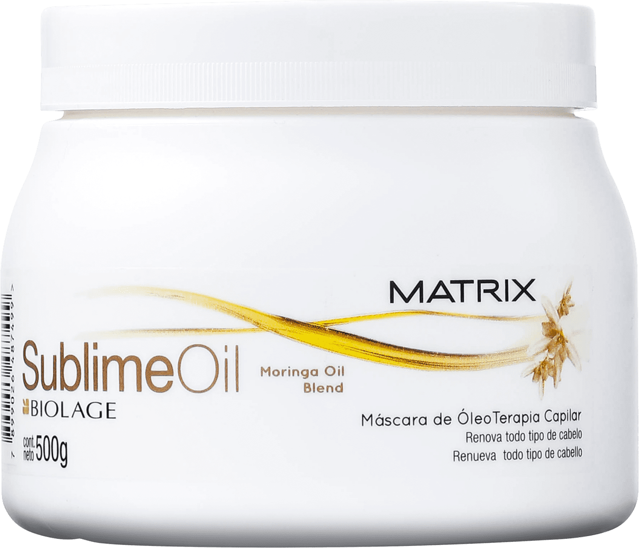 Matrix Biolage Sublime Oil Máscara de Óleo Terapia - Tratamento 500g
