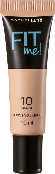 Maybelline Fit Me! Cor 10 Claro - Corretivo Líquido 10ml