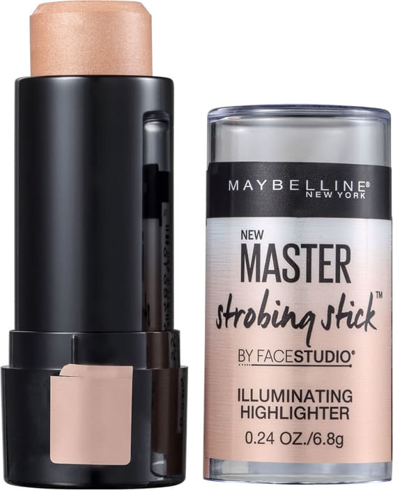 Maybelline Master Strobing Stick Medium Nude Glow 200 - Iluminador Cintilante 6,8g
