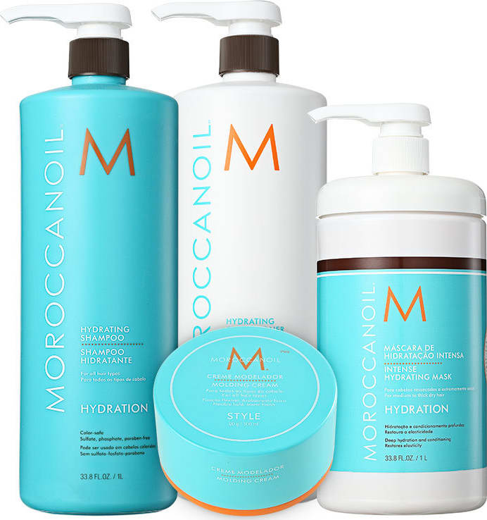 Kit Moroccanoil Hydration Complete (4 Produtos)