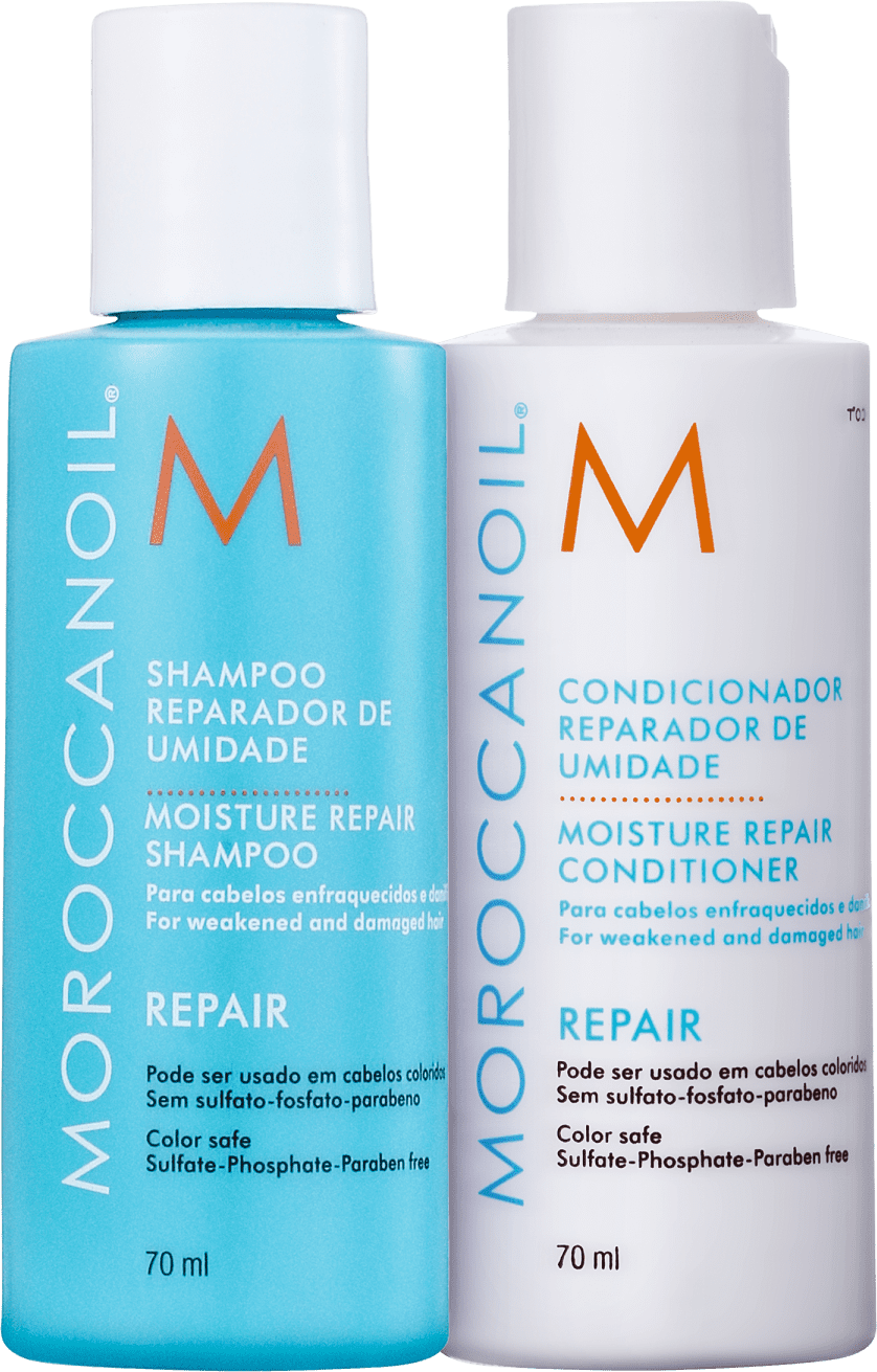 Kit Moroccanoil Repair Moisture Cabelo Danificado (2 Produtos)