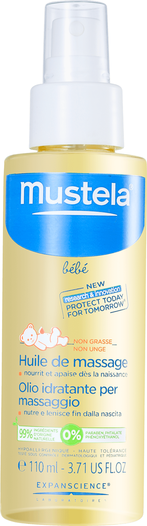Mustela Bébé Huile de Massage - Óleo de Massagem 110ml