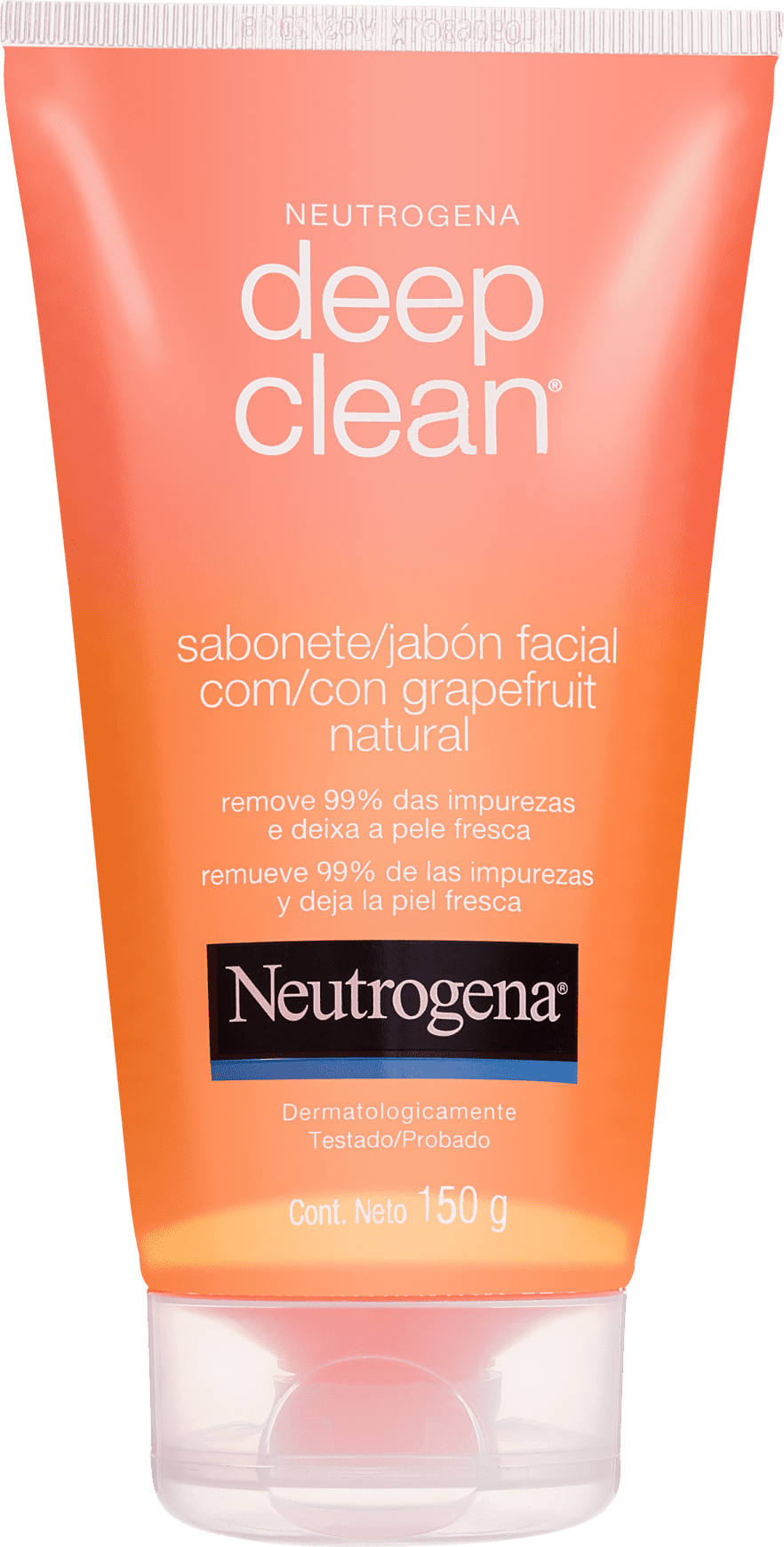 Neutrogena Deep Clean Grapefruit - Gel de Limpeza Facial 150g