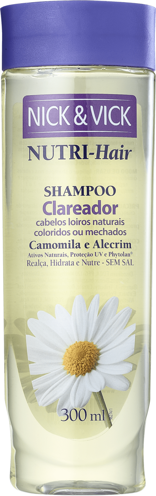 Nick & Vick NUTRI-Hair - Shampoo Clareador 300ml