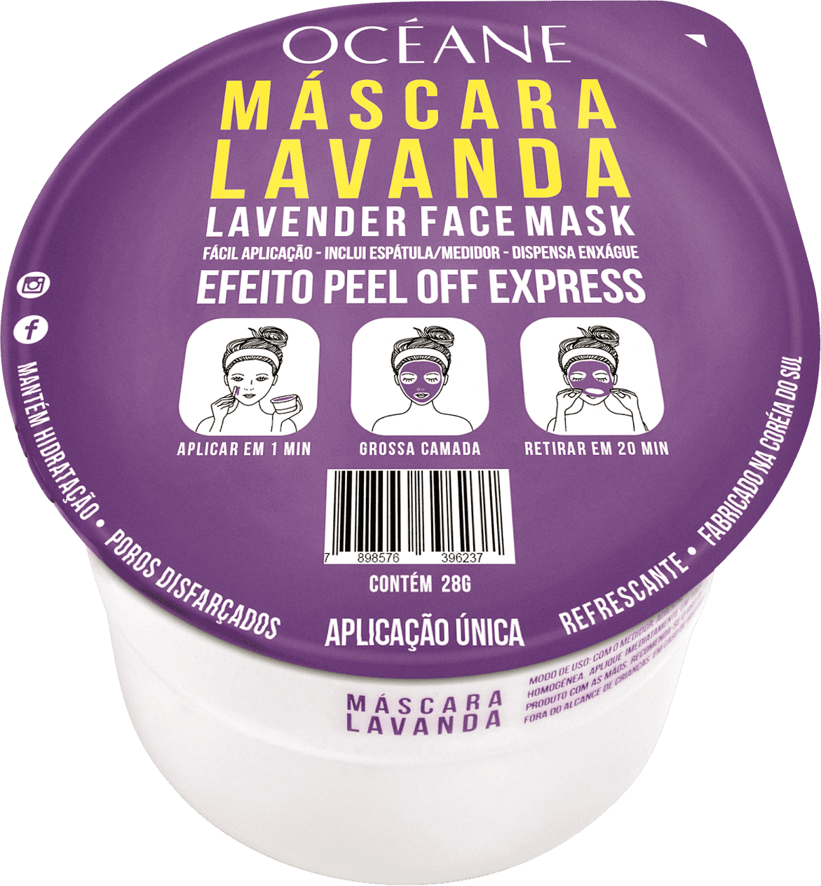 Lavander - Máscara Facial