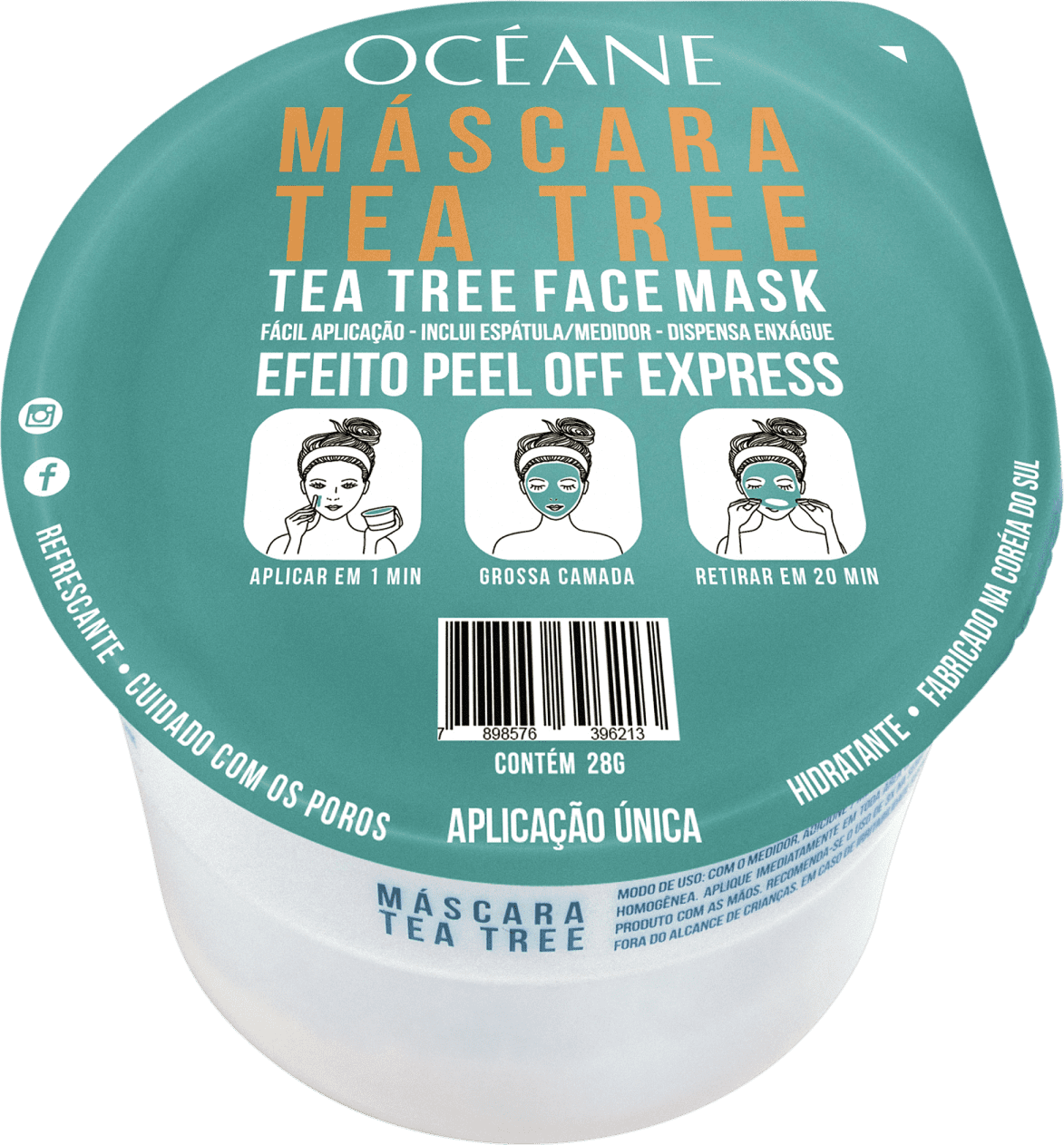Tea Tree - Máscara Facial