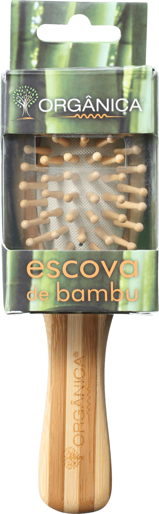 Orgânica Bambu de Bolsa - Escova de Madeira