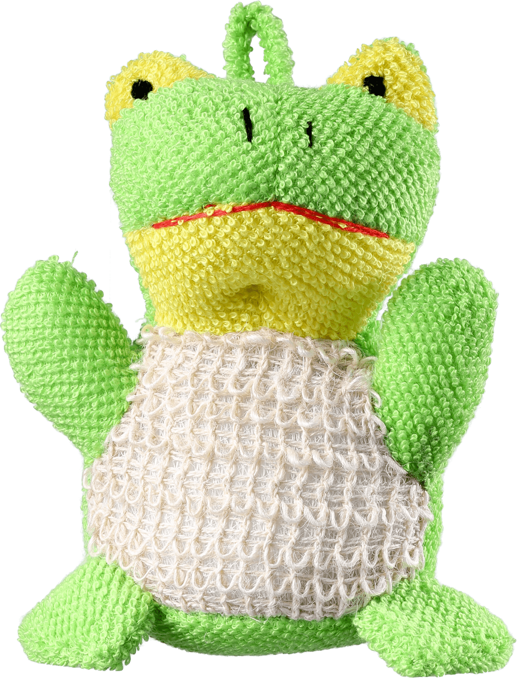 Orgânica Bath Toy Sapinho Verde - Esponja de Banho