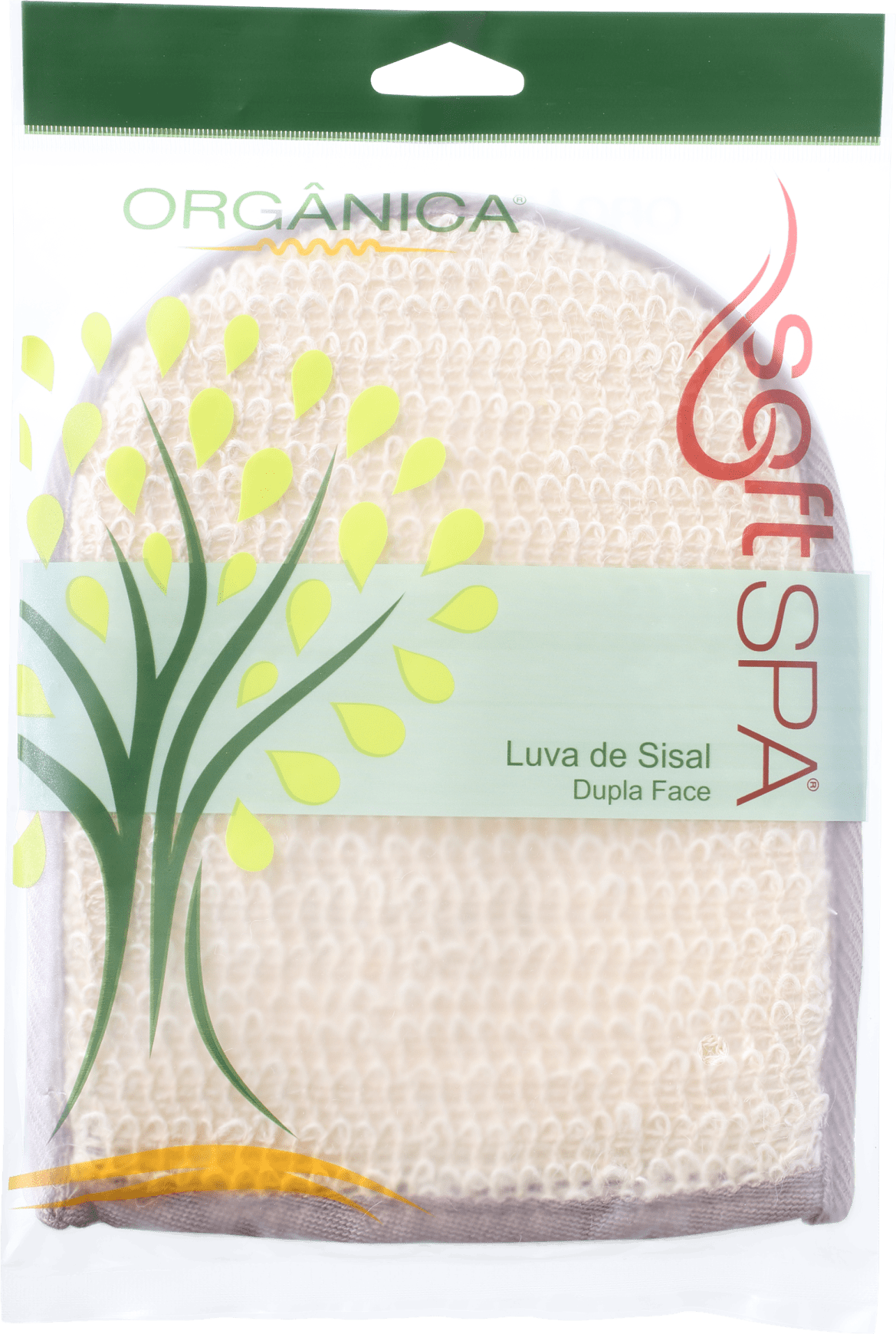 Orgânica Luva de Sisal Dupla Face - Luva de Banho