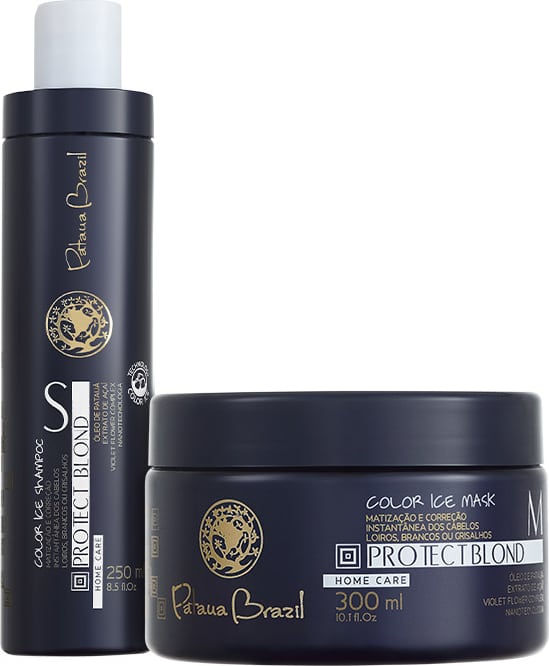 Kit Pataua Brazil Protect Blond Color Ice Duo (2 Produtos)