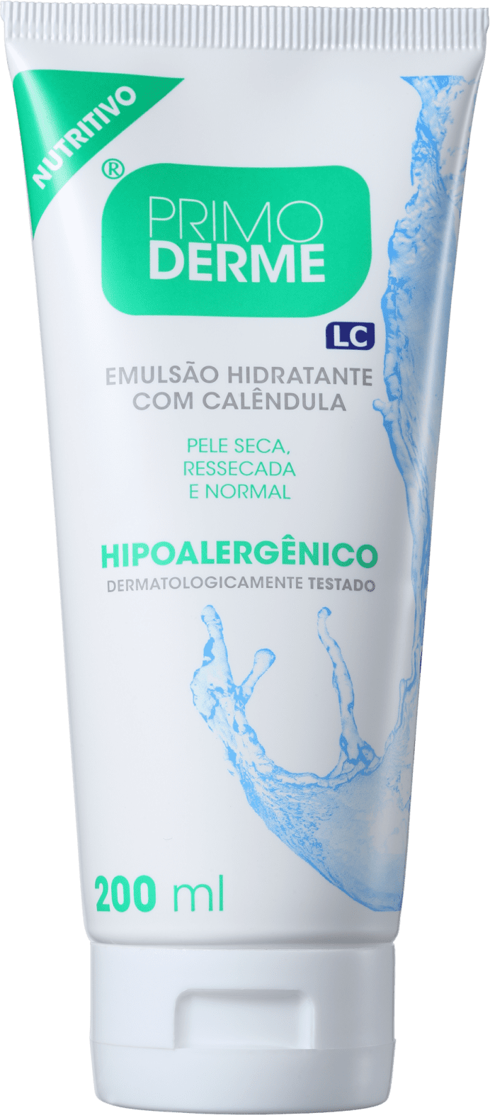 Primoderme Emulsão Hidratante com Calêndula - Hidratante 200ml