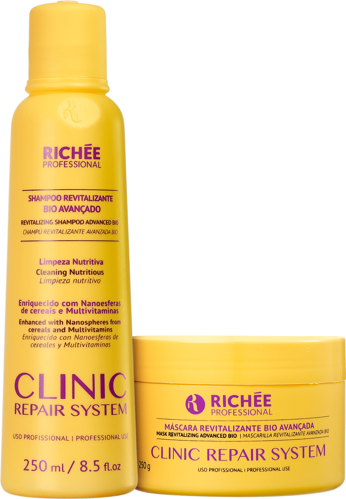 Kit Richée Professional Clinic Repair System Reparação Total (2 Produtos)