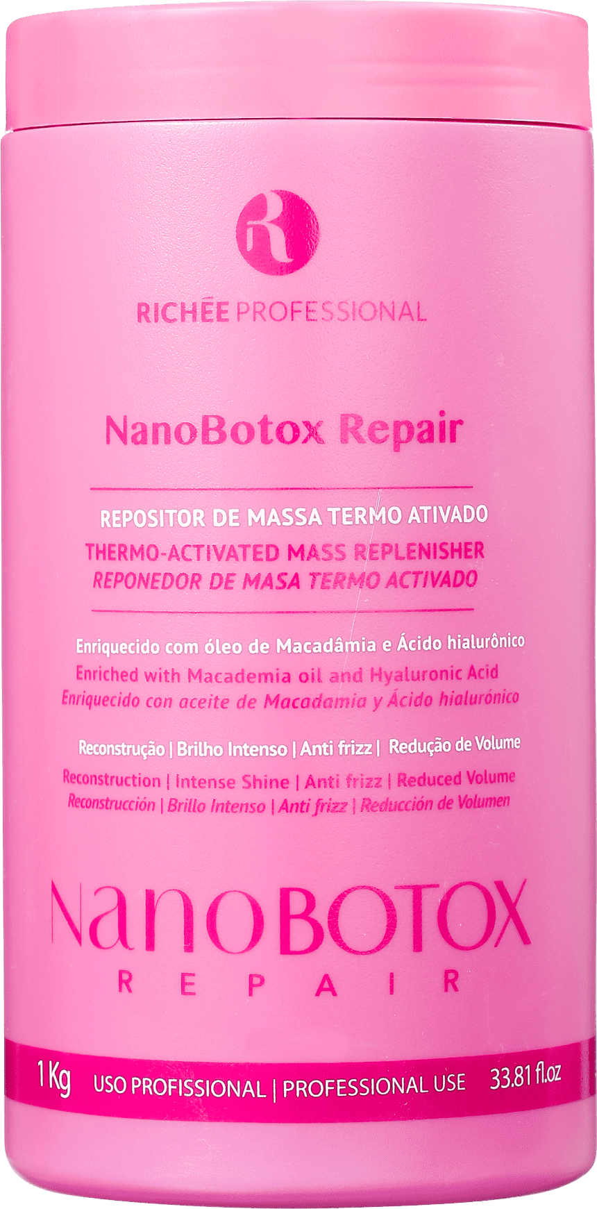 Richée Professional Nano Botox Repair - Repositor de Massa Capilar 1000g