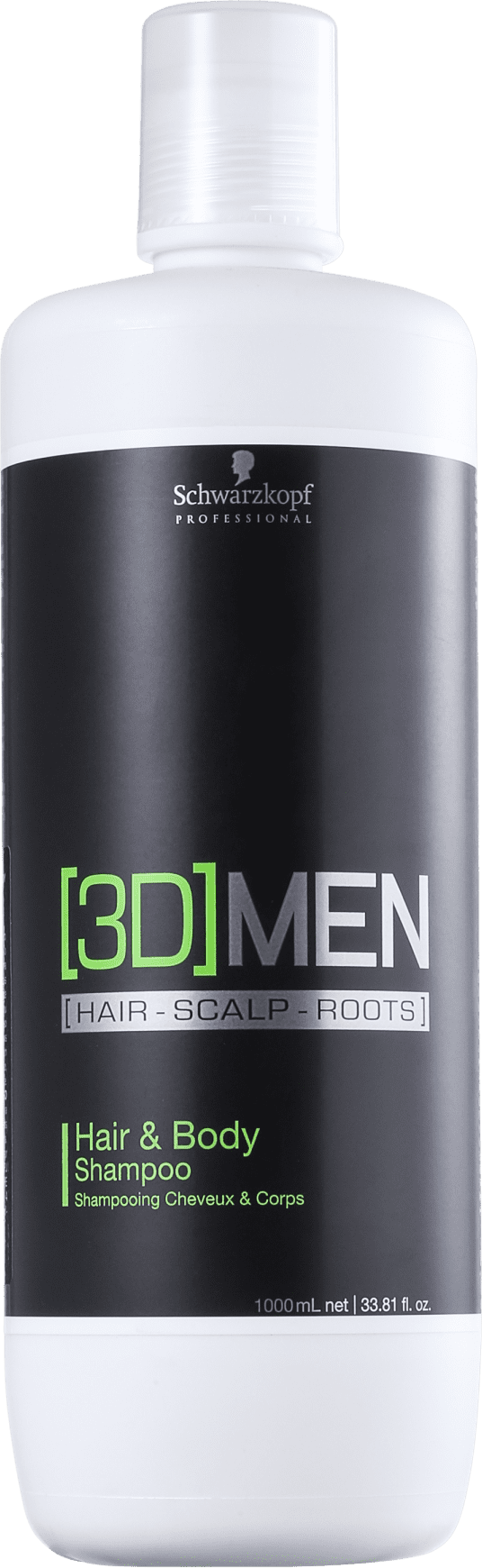 Schwarzkopf Professional 3DMension Hair & Body - Shampoo 1000ml