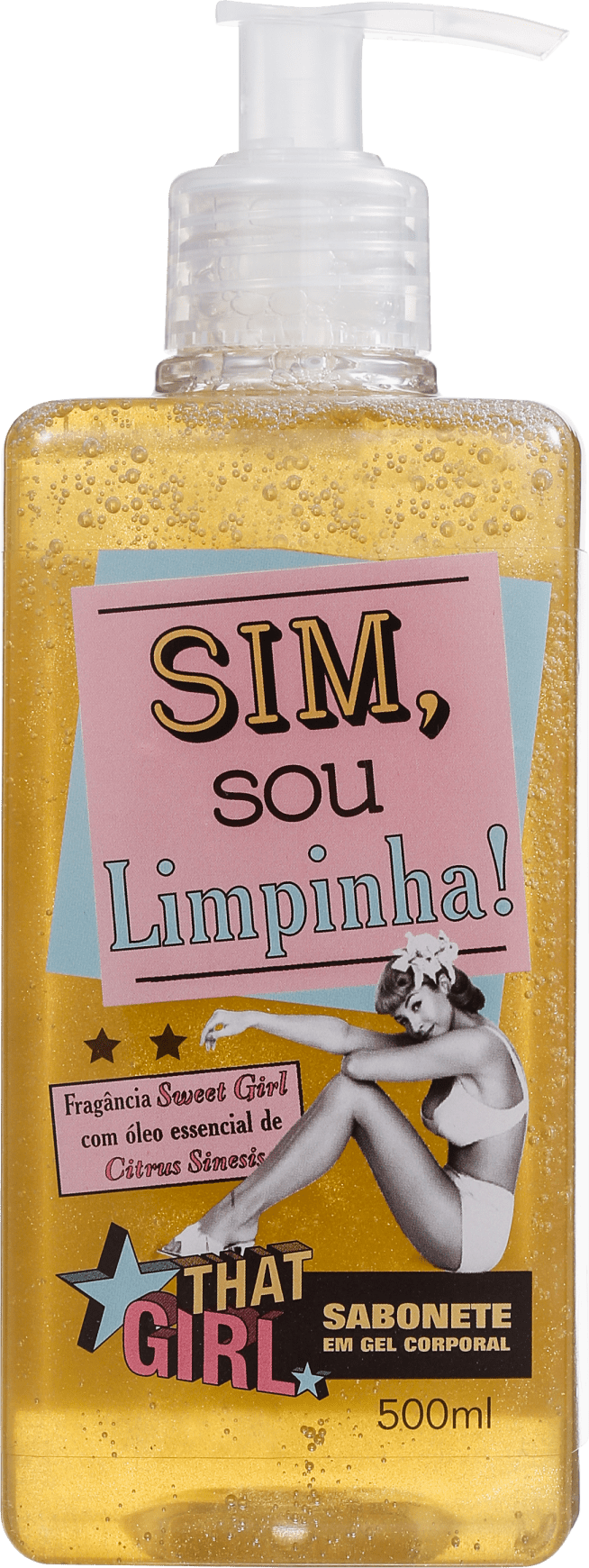 That Girl Sim, Sou Limpinha - Sabonete Líquido 500ml