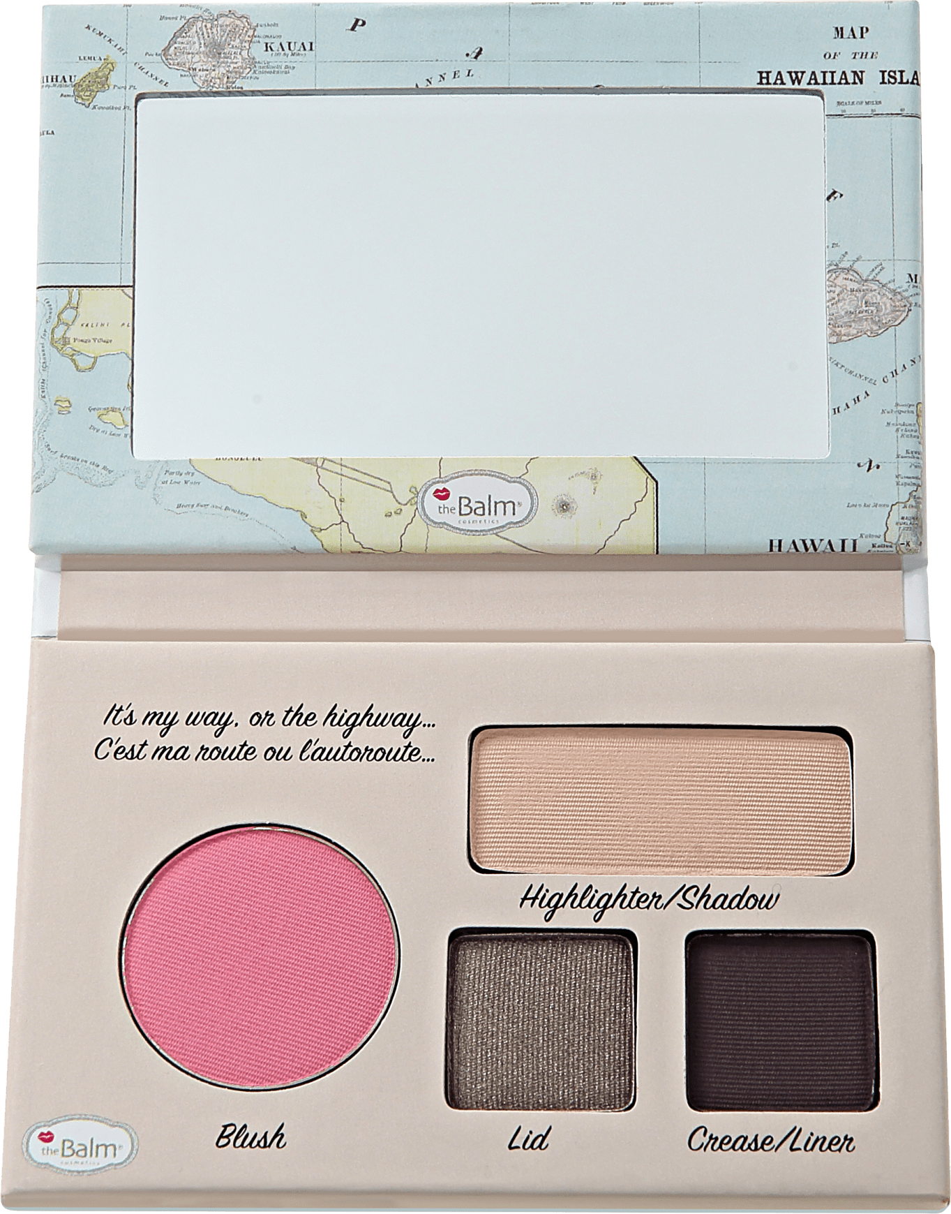 the Balm Autobalm Eyeshadow Palette Hawaii Driver License - Paleta de Sombras e Blush 4,15g