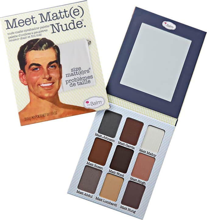 the Balm Meet Matt(e) Nude - Paleta de Sombras 25,5g