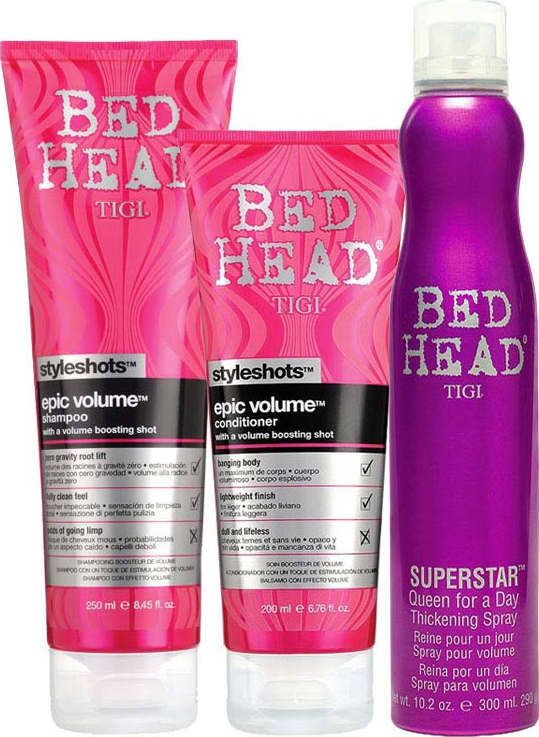 Kit TIGI Bed Head Styleshots Epic Volume Queen for Day (3 Produtos)