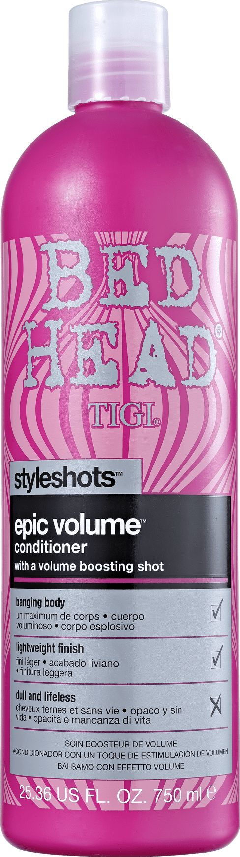 TIGI Bed Head Styleshots Epic Volume - Condicionador 750ml
