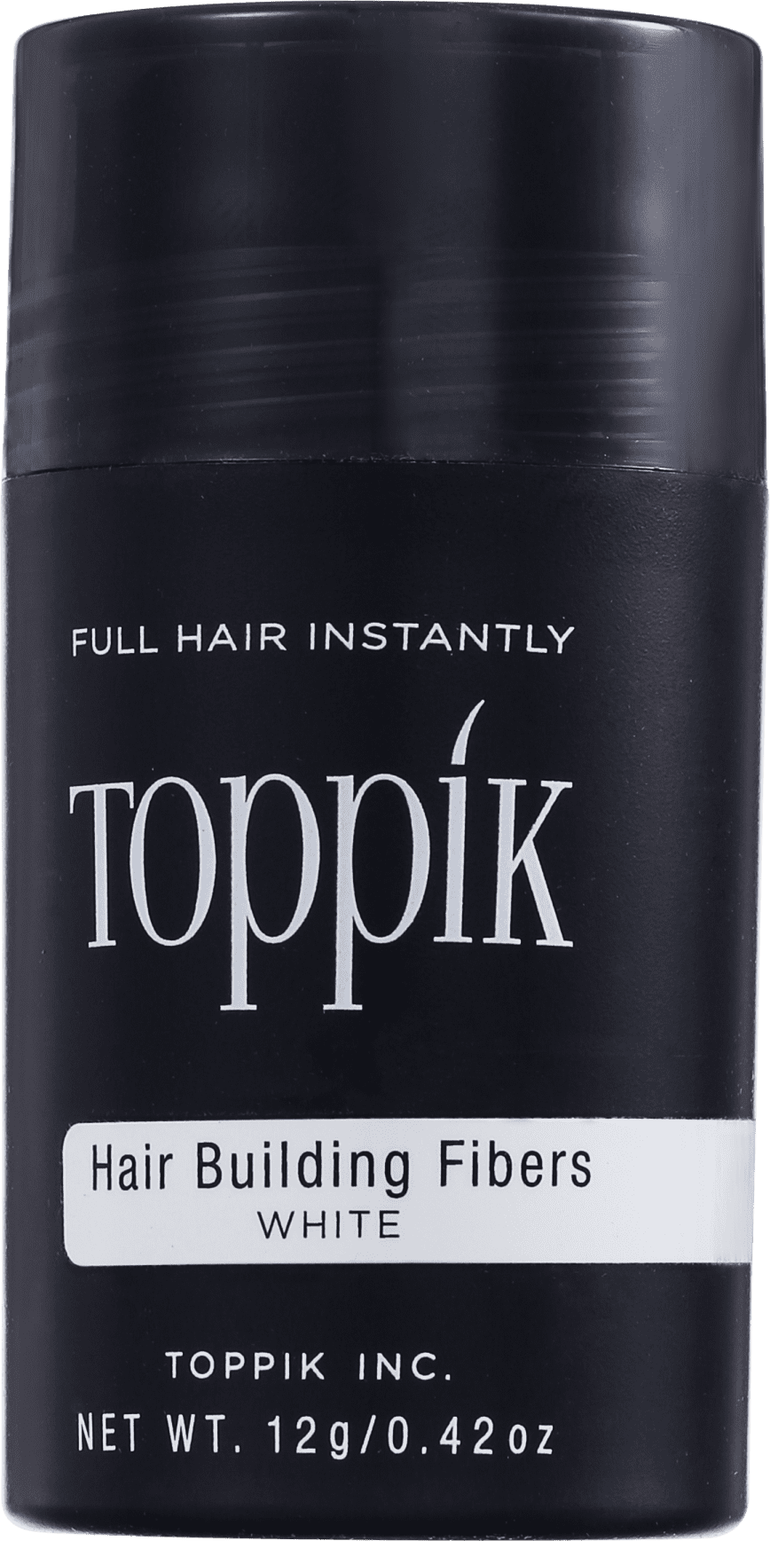 Toppik Hair Building Fibers Branco - Fibras 12g