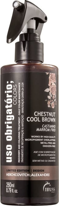 Truss Alexandre Herchcovitch Uso Obrigatório Cool Brown - Tratamento Reconstrutor 260ml