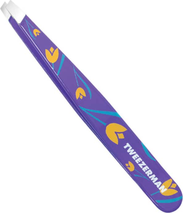 Tweezerman Slant Floral - Pinça Estampa Floral Tulipa