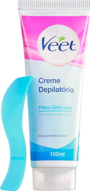 Veet Peles Delicadas - Creme Depilatório 100ml