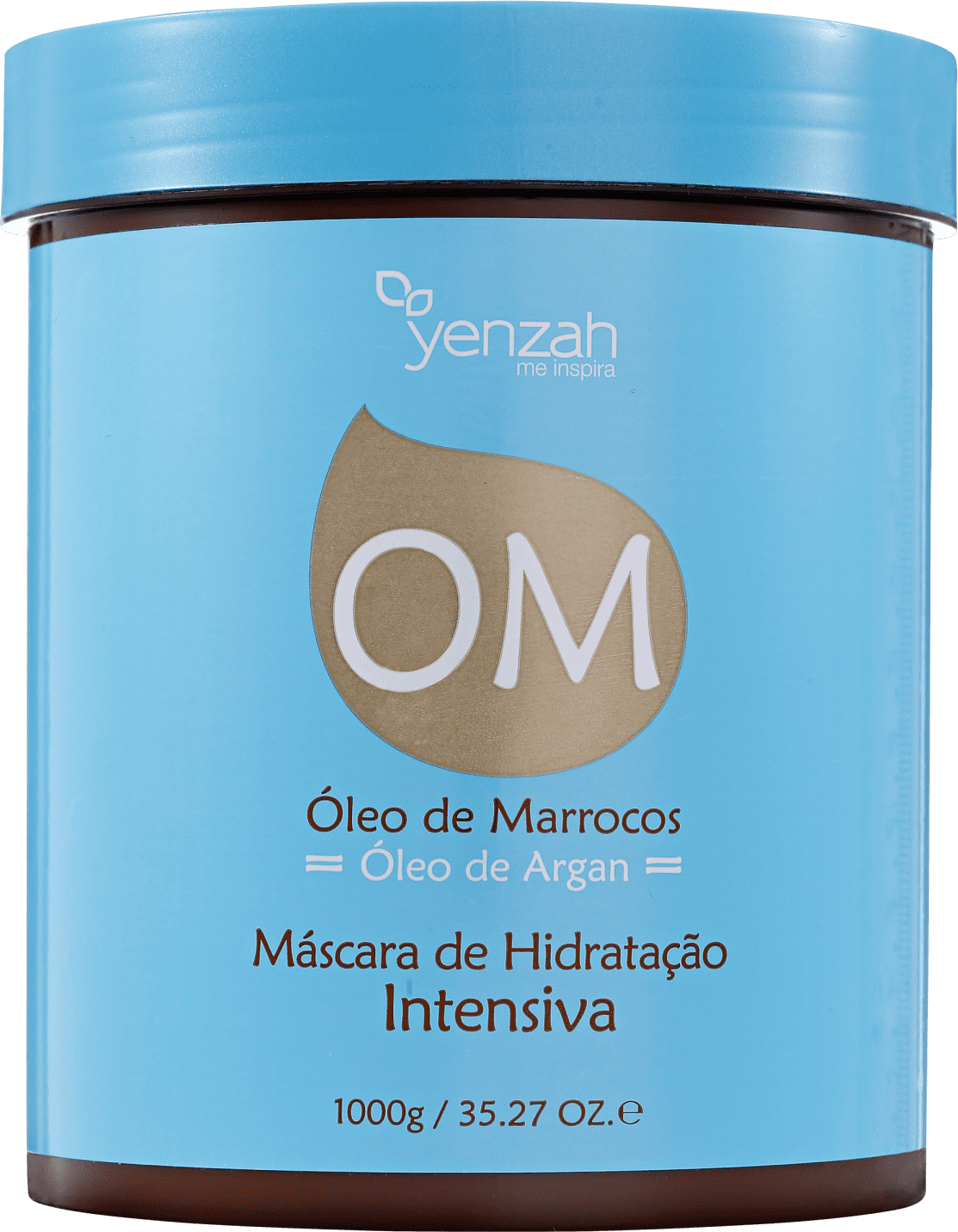 Yenzah OM Óleo de Marrocos Intensiva - Máscara de Hidratação 1000g