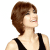 Crown Wigs Amanda Castanho Claro - Peruca 25cm
