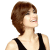 Crown Wigs Amanda Castanho Claro - Peruca 25cm
