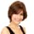 Crown Wigs Amanda Castanho Médio/Claro/Louro Escuro - Peruca 25cm