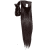 Hairdo Castanho Super Escuro - Aplique Rabo de Cavalo Liso 46cm