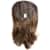 Hairdo Chocolate Com Mechas Cobre - Aplique Ondulado 45cm
