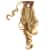 Hairdo Louro Com Mechas Super Claras - Aplique Rabo de Cavalo Ondulado 58cm