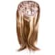 Hairdo Castanho Com Mechas Douradas - Aplique Liso em Camadas 63cm (2)