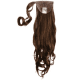 Hairdo Chocolate Com Mechas Cobre - Aplique Rabo de Cavalo Ondulado 58cm (2)