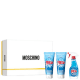Conjunto Moschino Fresh Couture Feminino - Eau de Toilette 50ml + Gel de Banho 100ml + Loção Corporal 100ml