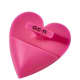 Heart Sponge Pink - Esponja de Limpeza Facial (1)