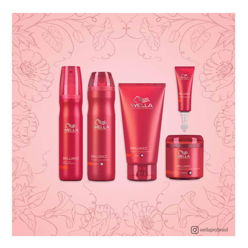 Kit Wella Professionals Brilliance Duo Litro (2 Produtos)