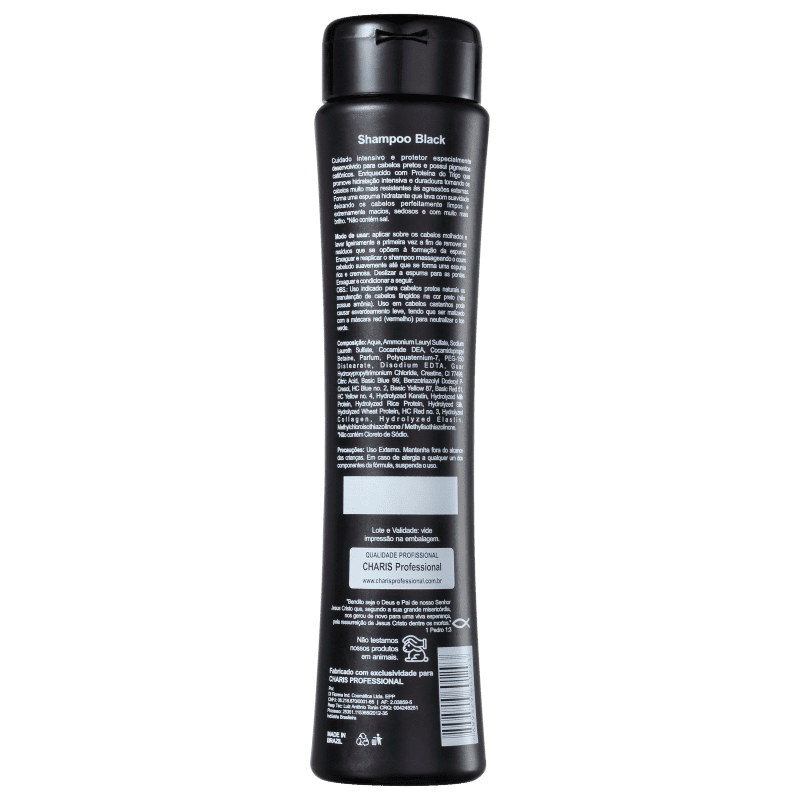 Charis Evolution Black Definition - Shampoo sem Sal 300ml