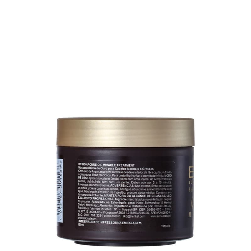 Schwarzkopf Professional BC Bonacure Oil Miracle Gold Shimmer - Máscara Capilar 150ml