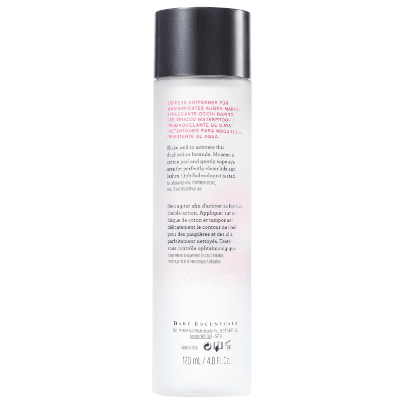 bareMinerals Instant Waterproof Eye Makeup Remover - Água Demaquilante para Olhos 120ml