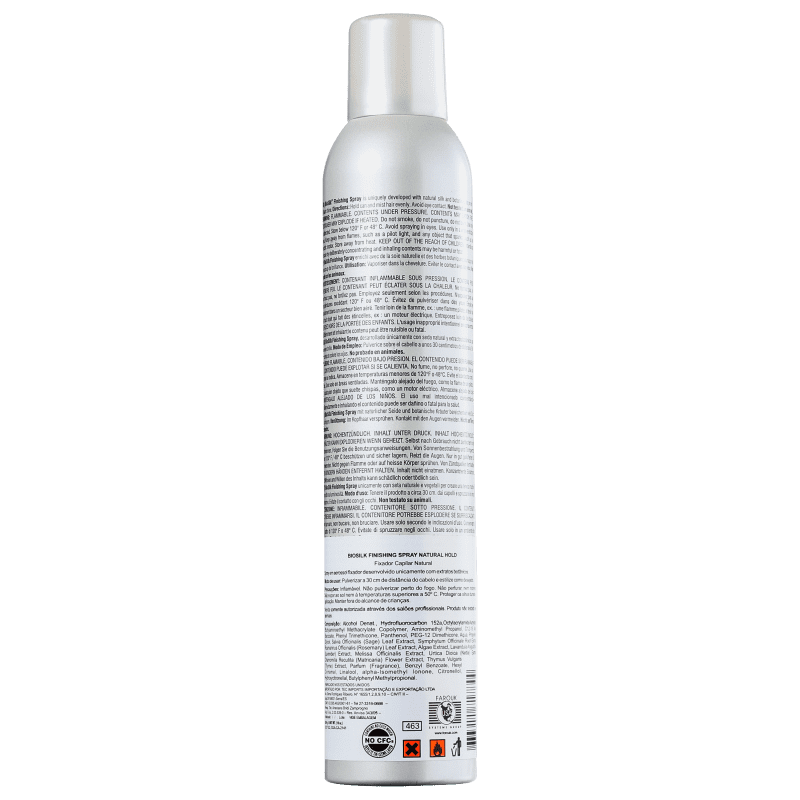 Biosilk Finish Natural Hold - Spray Fixador 284g