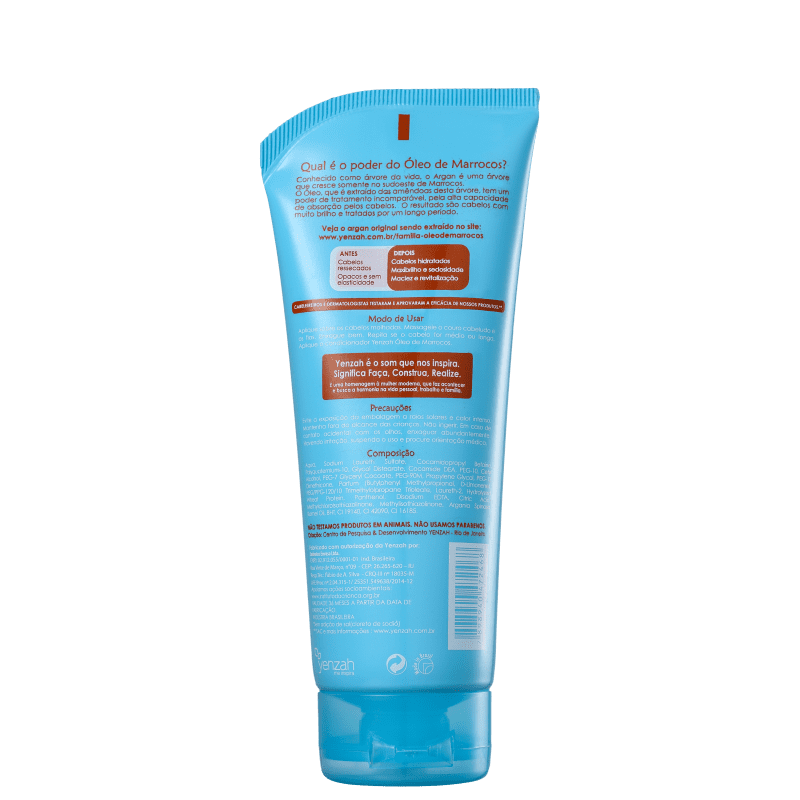 Yenzah OM Óleo de Marrocos Reparador Hidratante - Shampoo 200ml